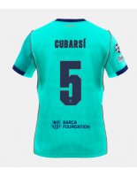Barcelona Pau Cubarsi #5 Alternativní Dres 2026-27 Krátký Rukáv